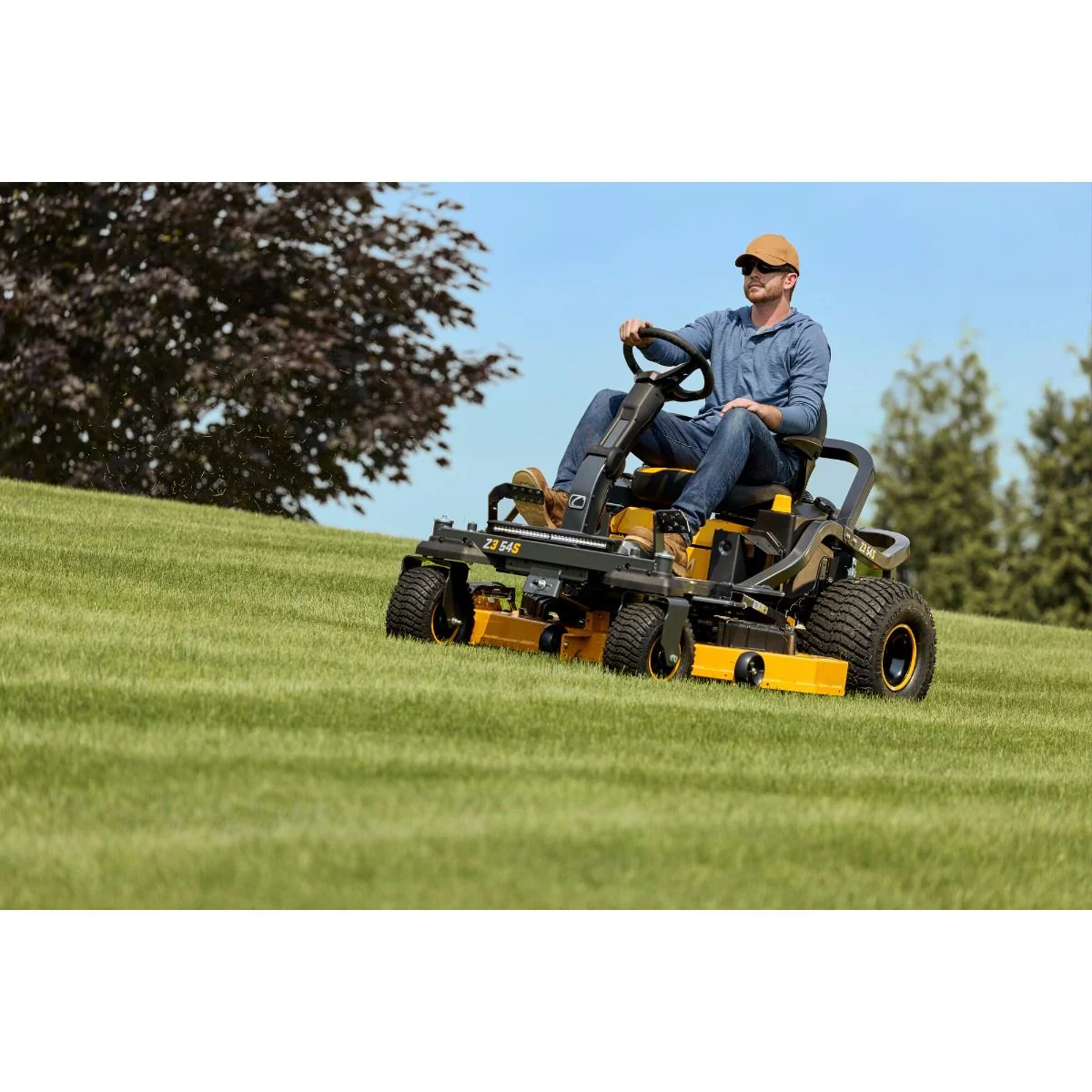 Cub Cadet Z3 54 S Zero Turn Mower - Zero turn agility and stable safe handling on slopes for challenging terrain. - Image 18