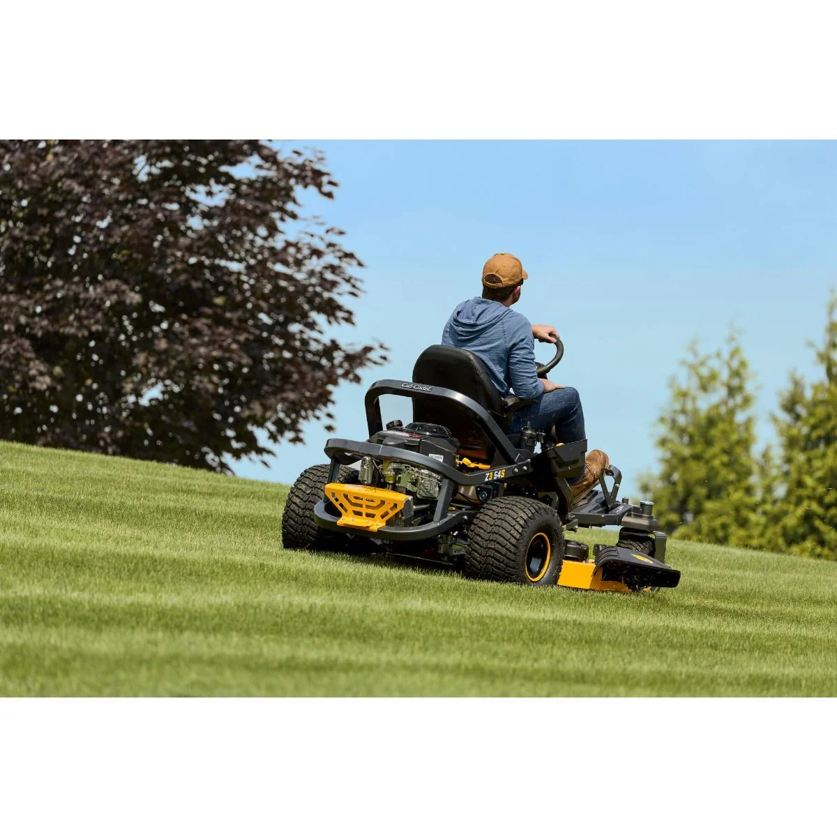 Cub Cadet Z3 54 S Zero Turn Mower - Zero turn agility and stable safe handling on slopes for challenging terrain. - Image 7