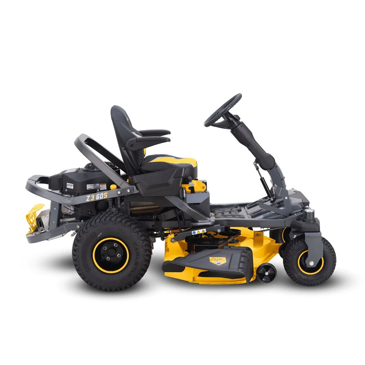 Cub Cadet Z3 60 S Zero Turn Mower - Comfort, easy adjustments, and aggressive tires ideal for challenging terrain and professional-quality mowing. - Image 2