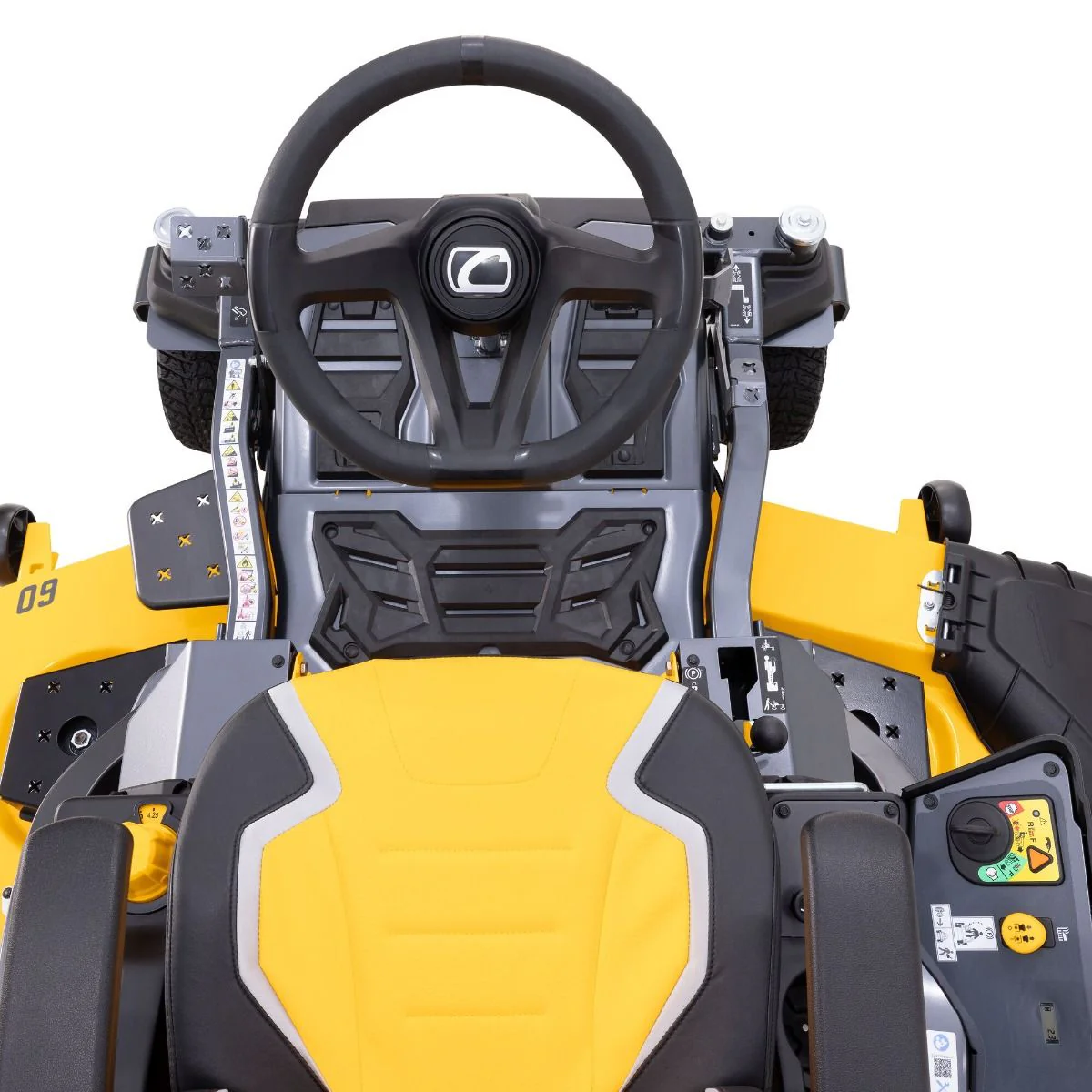 Cub Cadet Z3 60 S Zero Turn Mower - Comfort, easy adjustments, and aggressive tires ideal for challenging terrain and professional-quality mowing. - Image 9