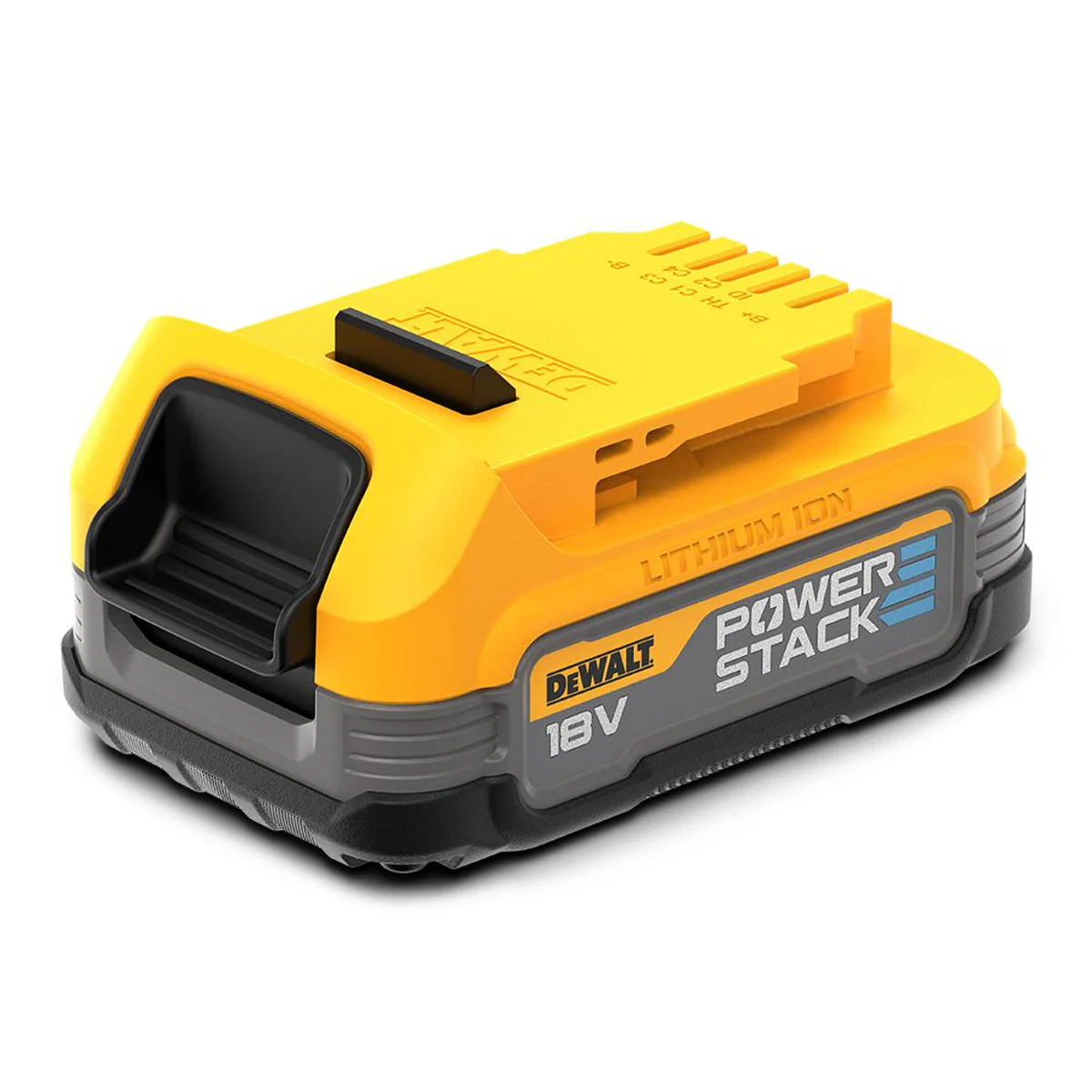 DeWALT 18V XR 1.7Ah Battery - Compact POWERSTACK 18V 1.7Ah battery compatible with DeWALT 18V products