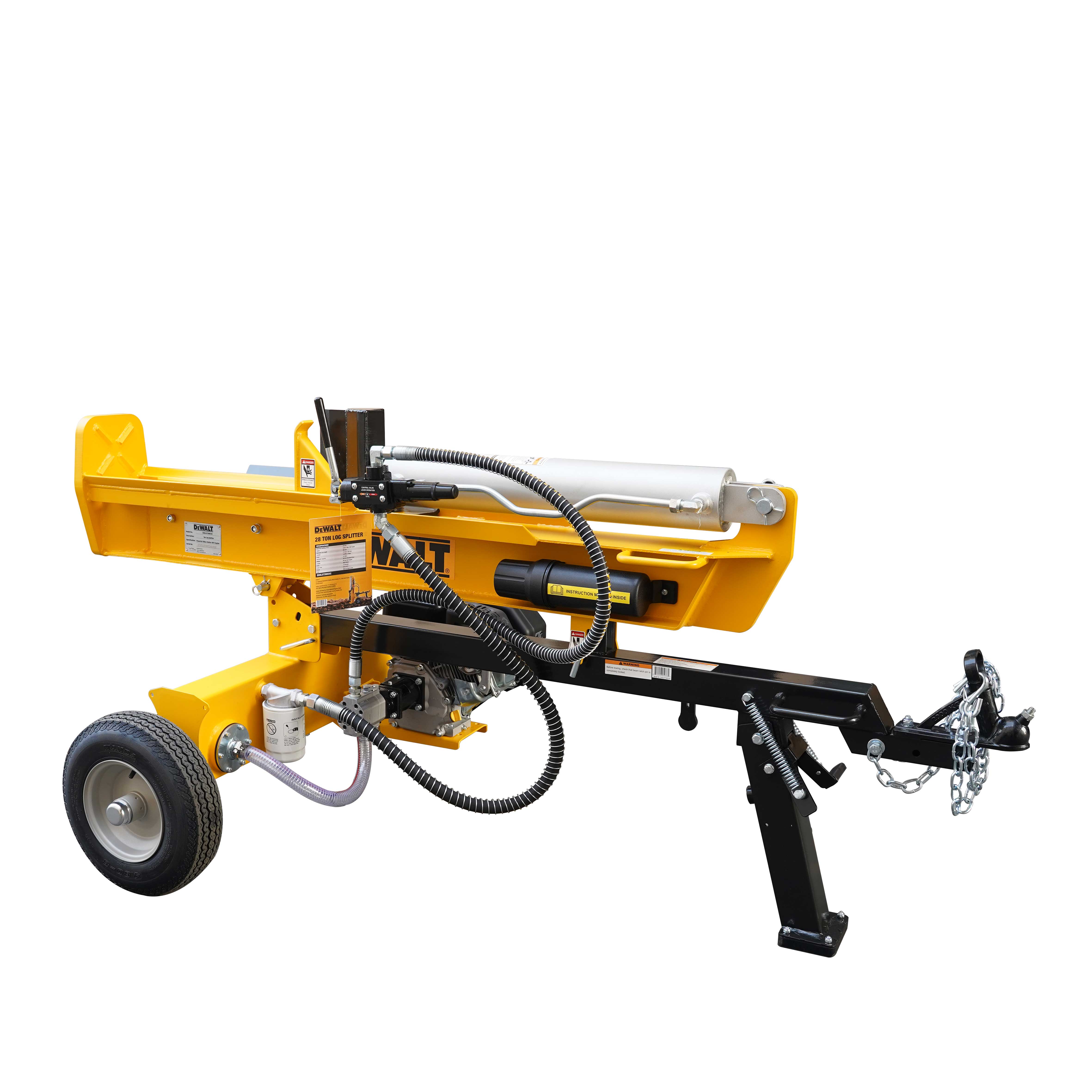 DeWALT 28T Log Splitter - 196cc Kohler engine, Fast 13s cycle time, Horizontal/Vertical Operation! - Image 3