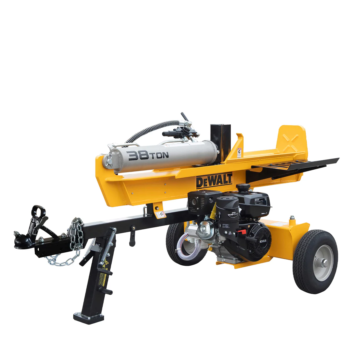 DeWALT 38T Log Splitter - 429cc Kohler engine, Fast 14s cycle time, Horizontal/Vertical Operation! - Image 3