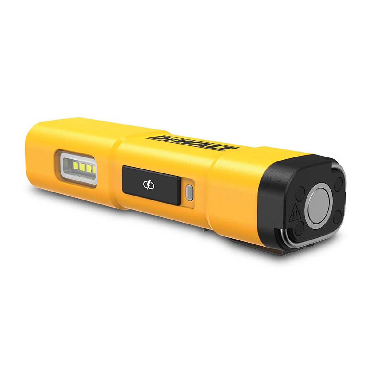 DeWALT USB-C Chargeable Flashlight - 1200 lumens, 3 modes, IP54, 8-hour rechargeable battery, compact design - Image 2
