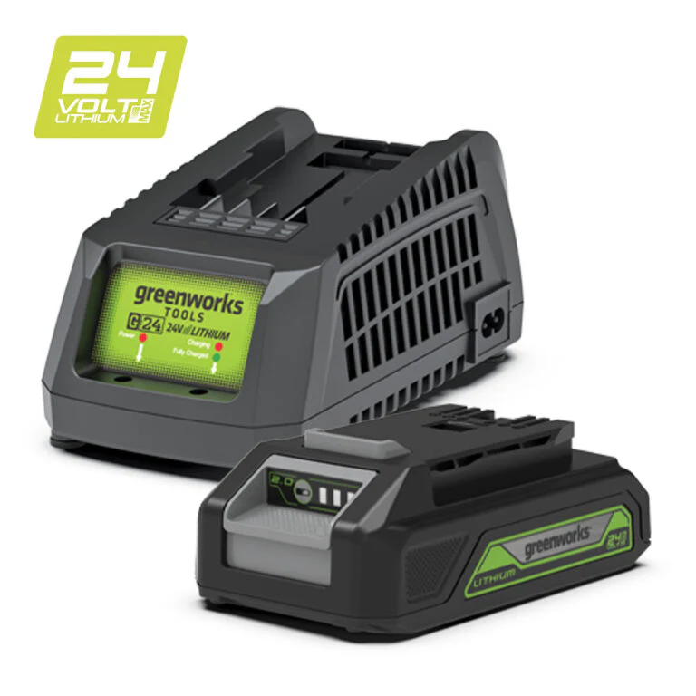 Greenworks G24B2 24V Battery 2.0Ah - Maximum functionality and efficiency with the latest technology - Image 2
