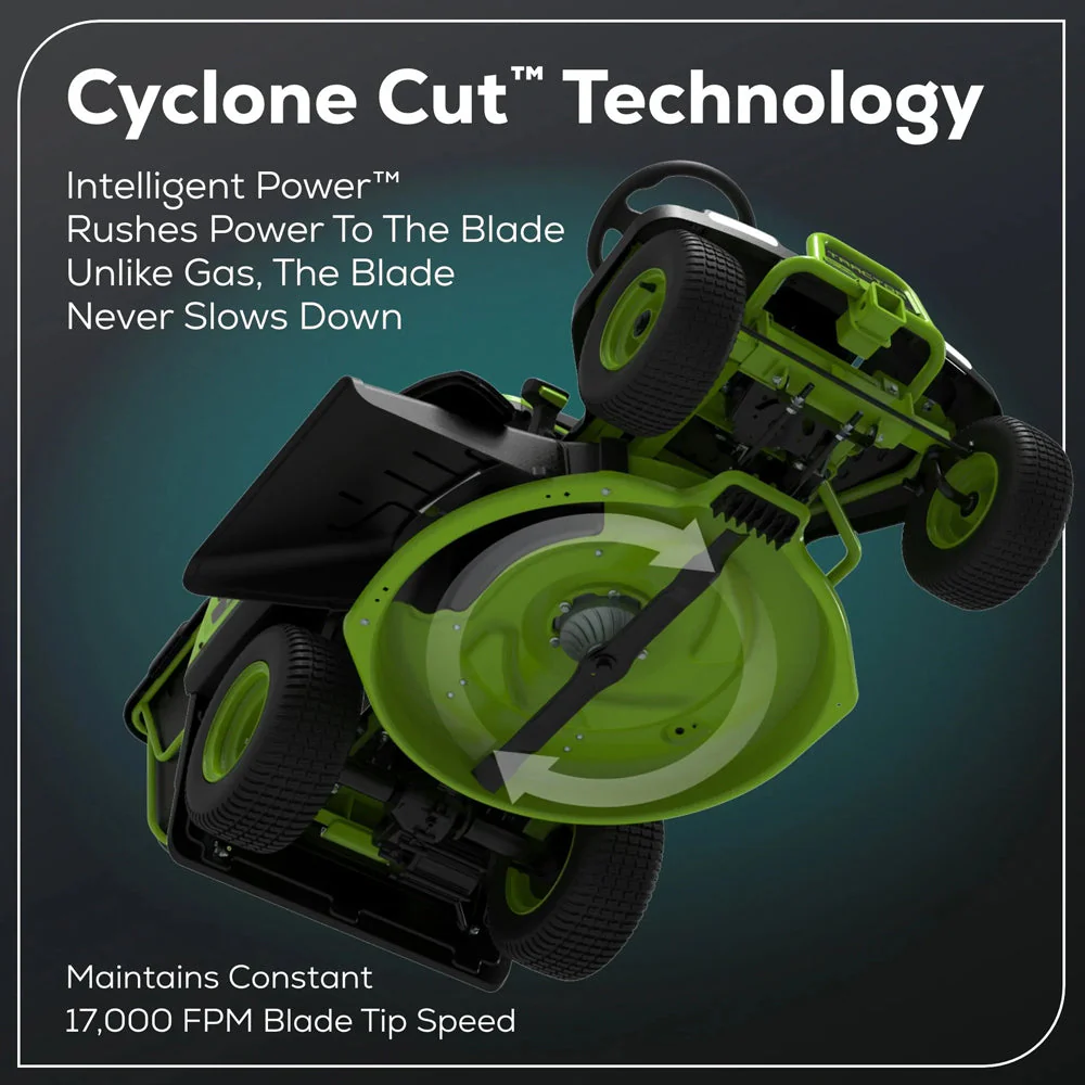 Greenworks TRC40678 60V Pro 30” Compact Ride-On Mower [7404907AU] - Image 5