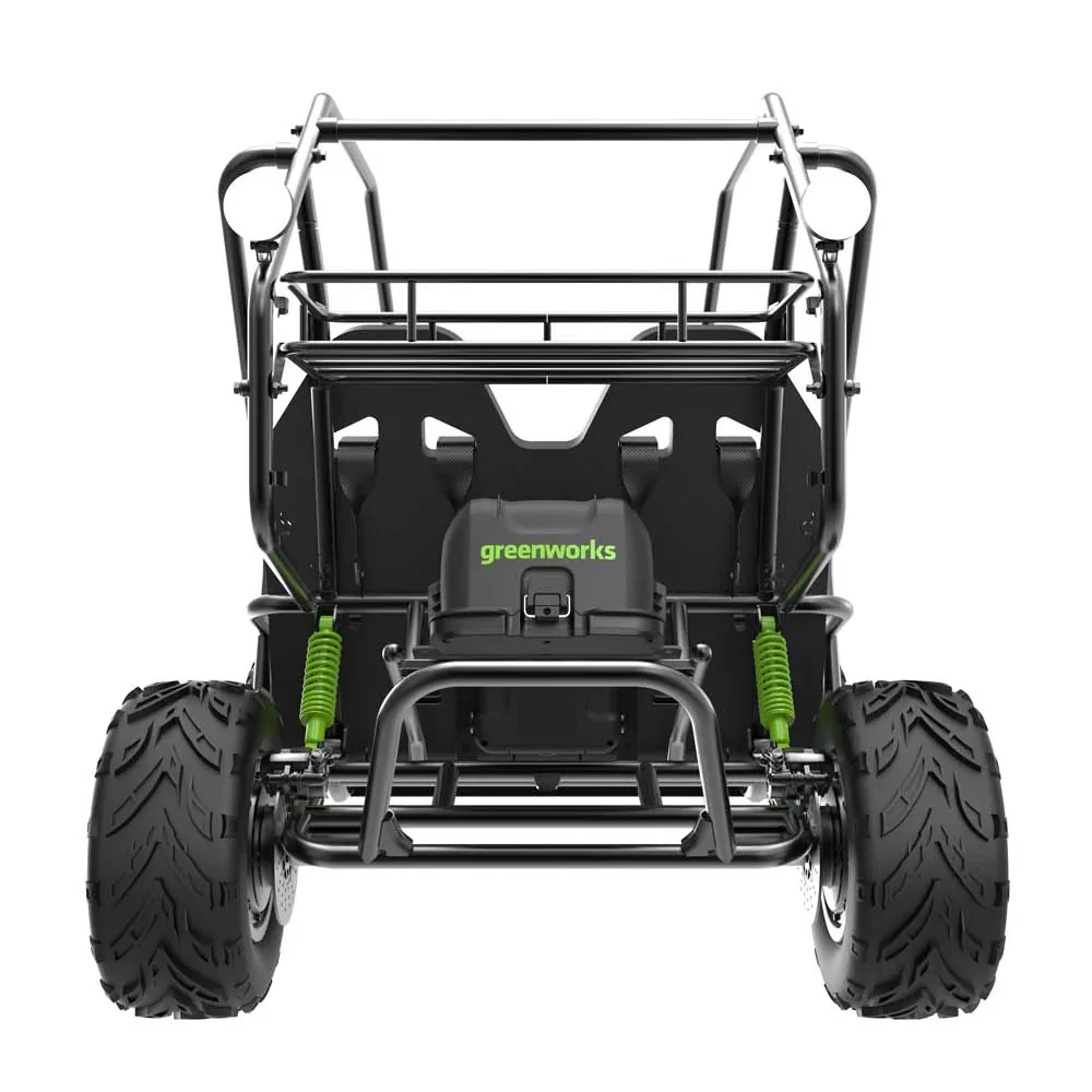 Greenworks CK600D 60V STEALTH Series All-Terrain 2-Seat Electric Youth Go-Kart Kit [7403607AU] - Image 5