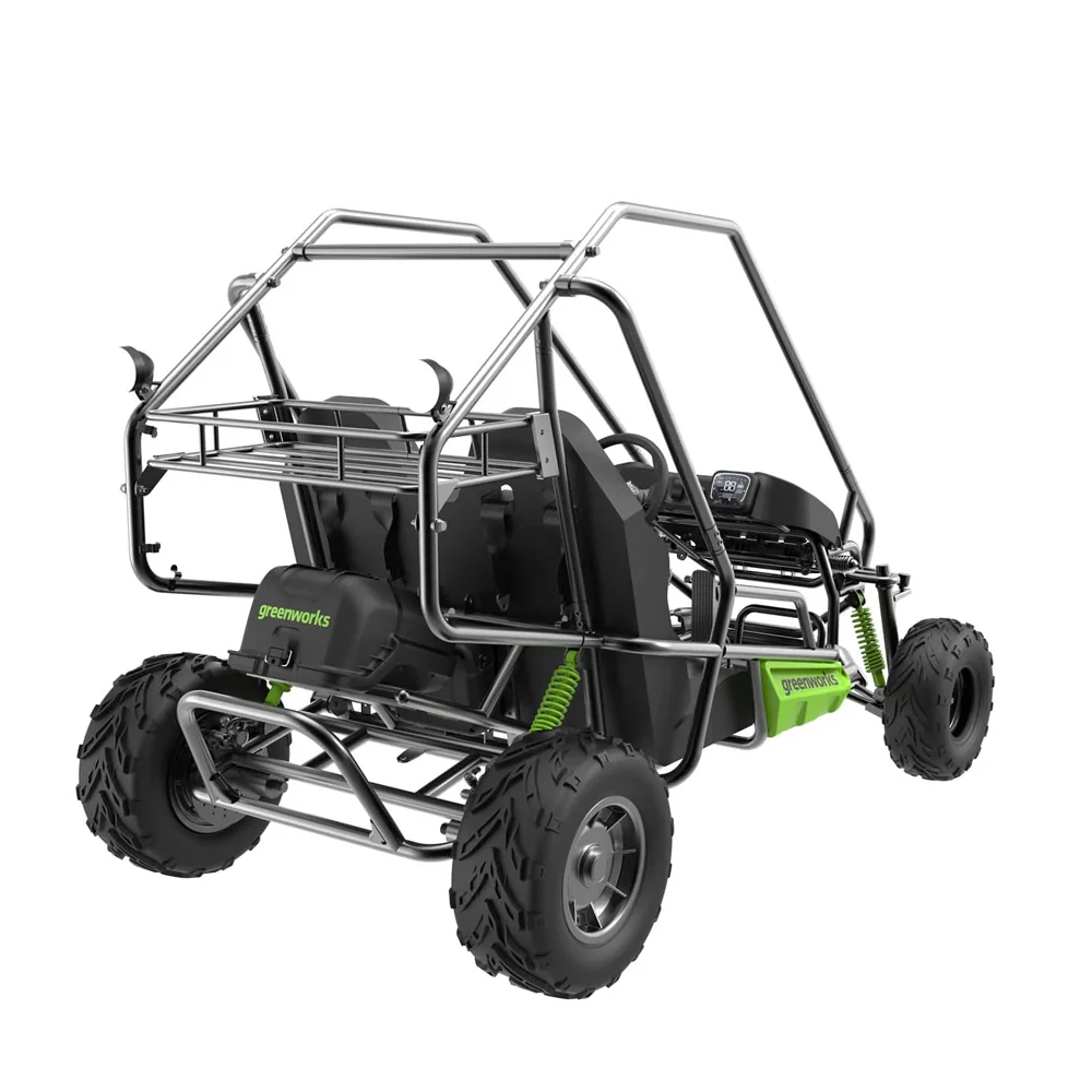Greenworks CK600D 60V STEALTH Series All-Terrain 2-Seat Electric Youth Go-Kart Kit [7403607AU] - Image 6