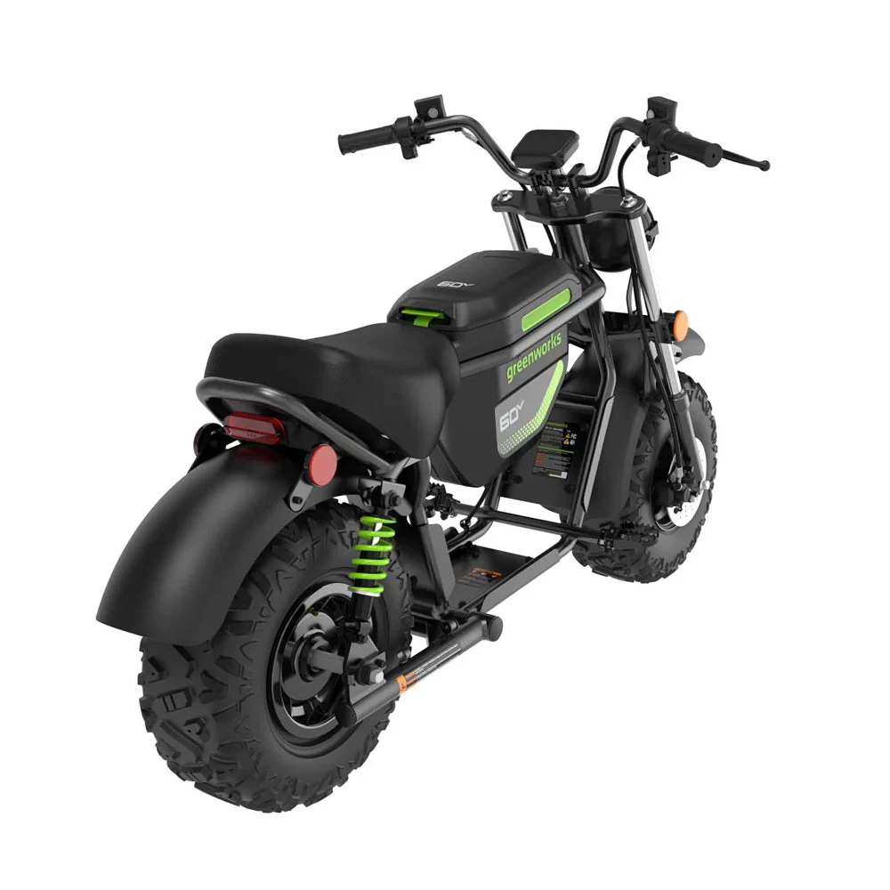 Greenworks OVC912 60V STEALTH Series Off-Road Mini Bike Kit [7403707AU] - Image 3