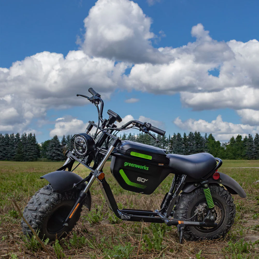 Greenworks OVC912 60V STEALTH Series Off-Road Mini Bike Kit [7403707AU] - Image 7