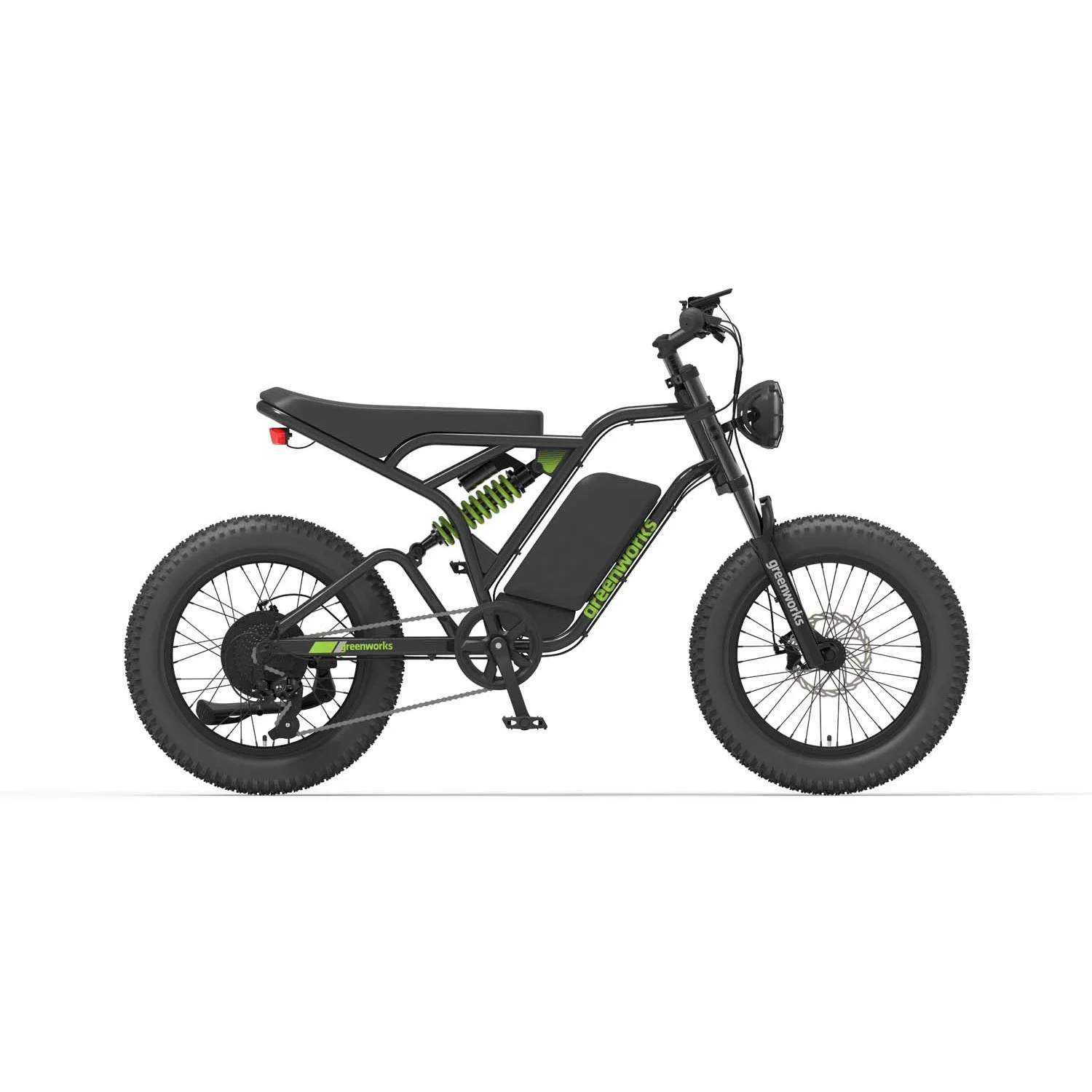 Greenworks OVB917 60V VENTURE Series 20” Fat Tyre Electric All Terrain Bike - Image 5