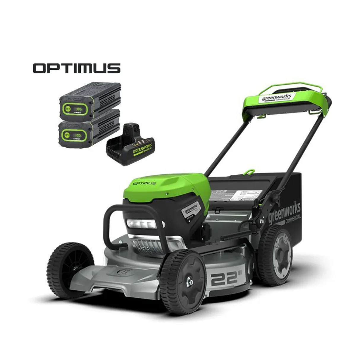 Greenworks ATM22 82V 22in SP Mower Kit [2504307AU-KIT] - 22in commercial self-propelled mower with 82V battery power kit - Image 3