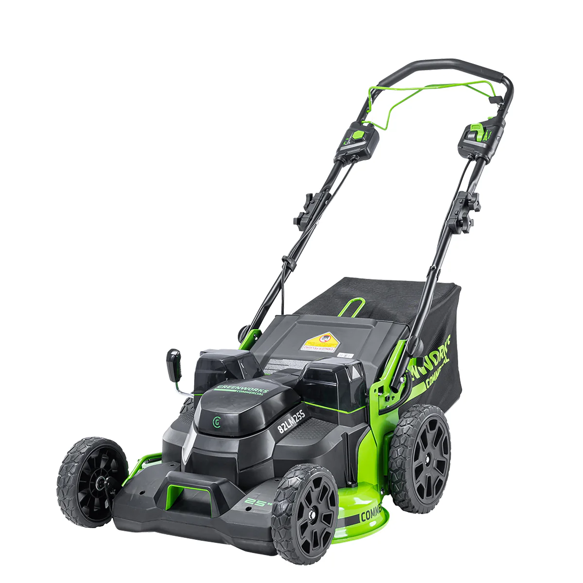 Greenworks 82LM25S 82V 25'' SP Mower [2518507AU] - Self-Propelled, 25" cut, high visibility LEDs, brushless motors, foldable - Image 3