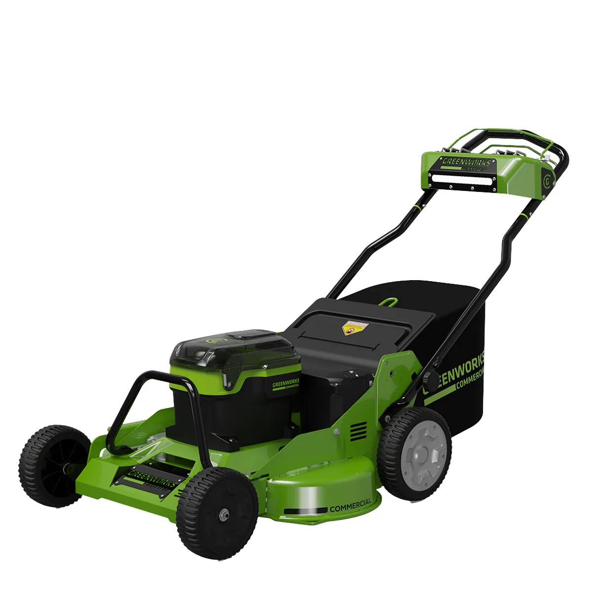 Greenworks 82LM30S 82V 30'' SP Lawnmower [2518207AU] - Self-Propelled, 30" cut, high visibility LEDs, brushless motors, large bag - Image 3