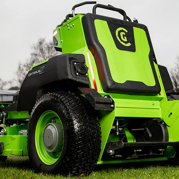 Greenworks CZ52S24X 82V OptimusZ 52" Stand-On Zero Turn Mower (24kWh) [7402007AU] - 4G+GPS connectivity provides instant visibility to usage statistics. - Image 3