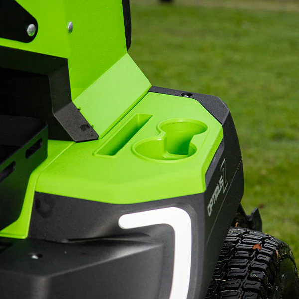 Greenworks CZ52S24X 82V OptimusZ 52" Stand-On Zero Turn Mower (24kWh) [7402007AU] - 4G+GPS connectivity provides instant visibility to usage statistics. - Image 4
