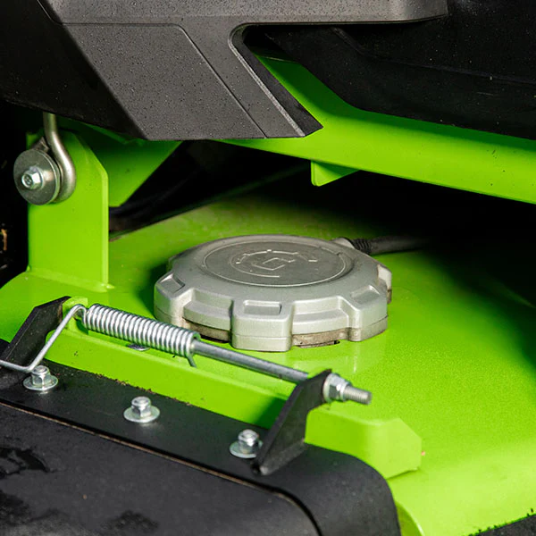 Greenworks CZ60S24X 82V OptimusZ 60" Stand-On Zero Turn Mower (24kWh) [7402107AU] - Skillfully adjust to various grass conditions. - Image 5