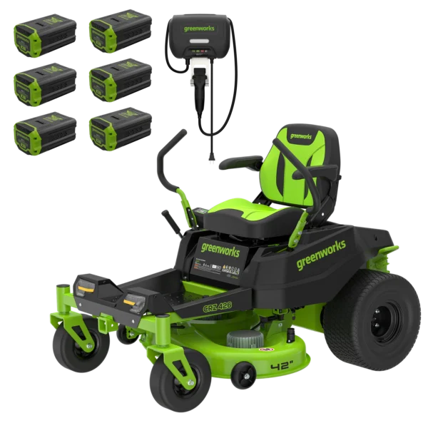 Greenworks CRZ426 60V Gen 1.5 42” Zero Turn Mower [7405507AU] - Image 3
