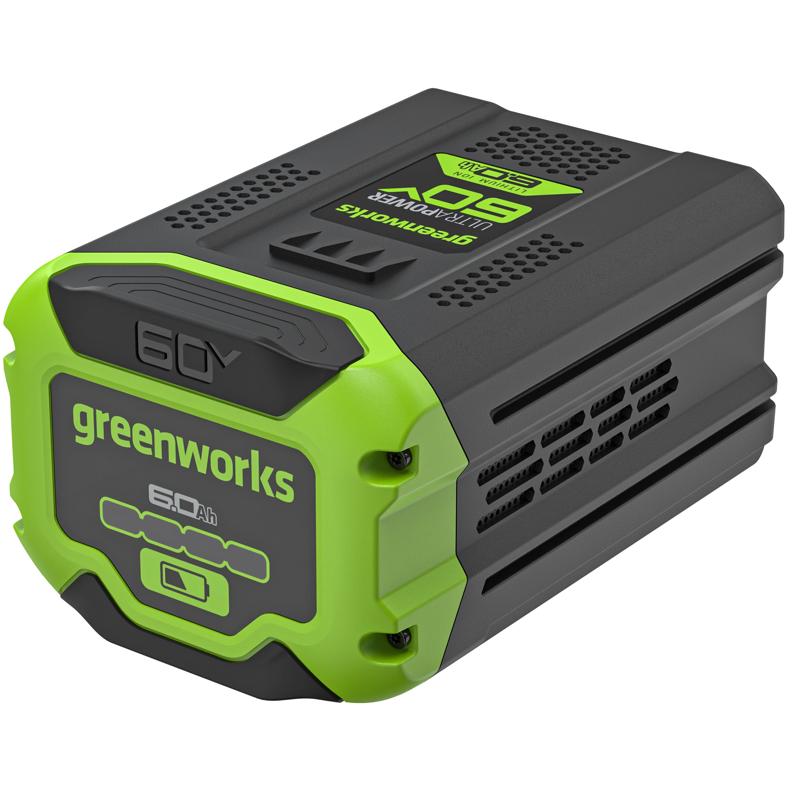 Greenworks G60B6 60V 6.0ah Battery [2961807AU] - Built for effortless performance and better results.