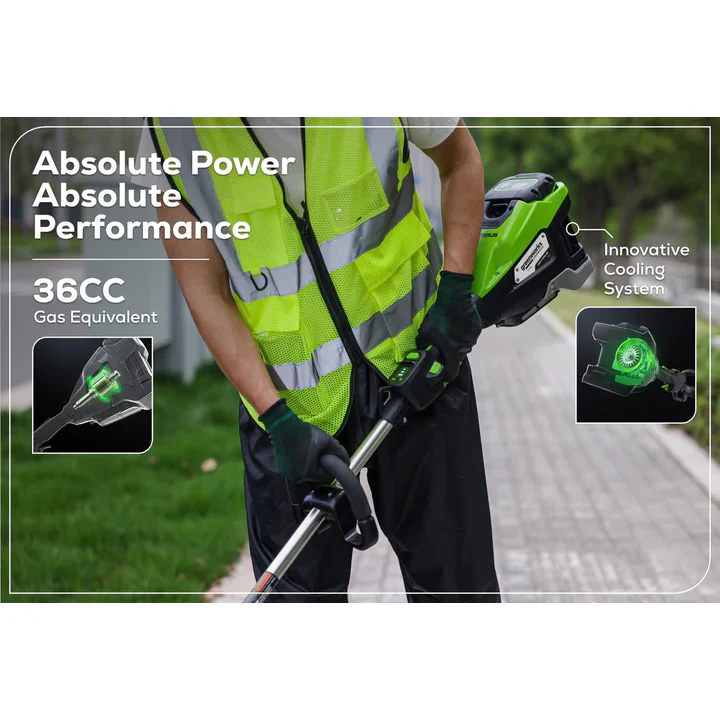 Greenworks Commercial ST161 82V OPTIMUS String Trimmer [2143702] - 82V 1.6kW straight shaft string trimmer. - Image 5