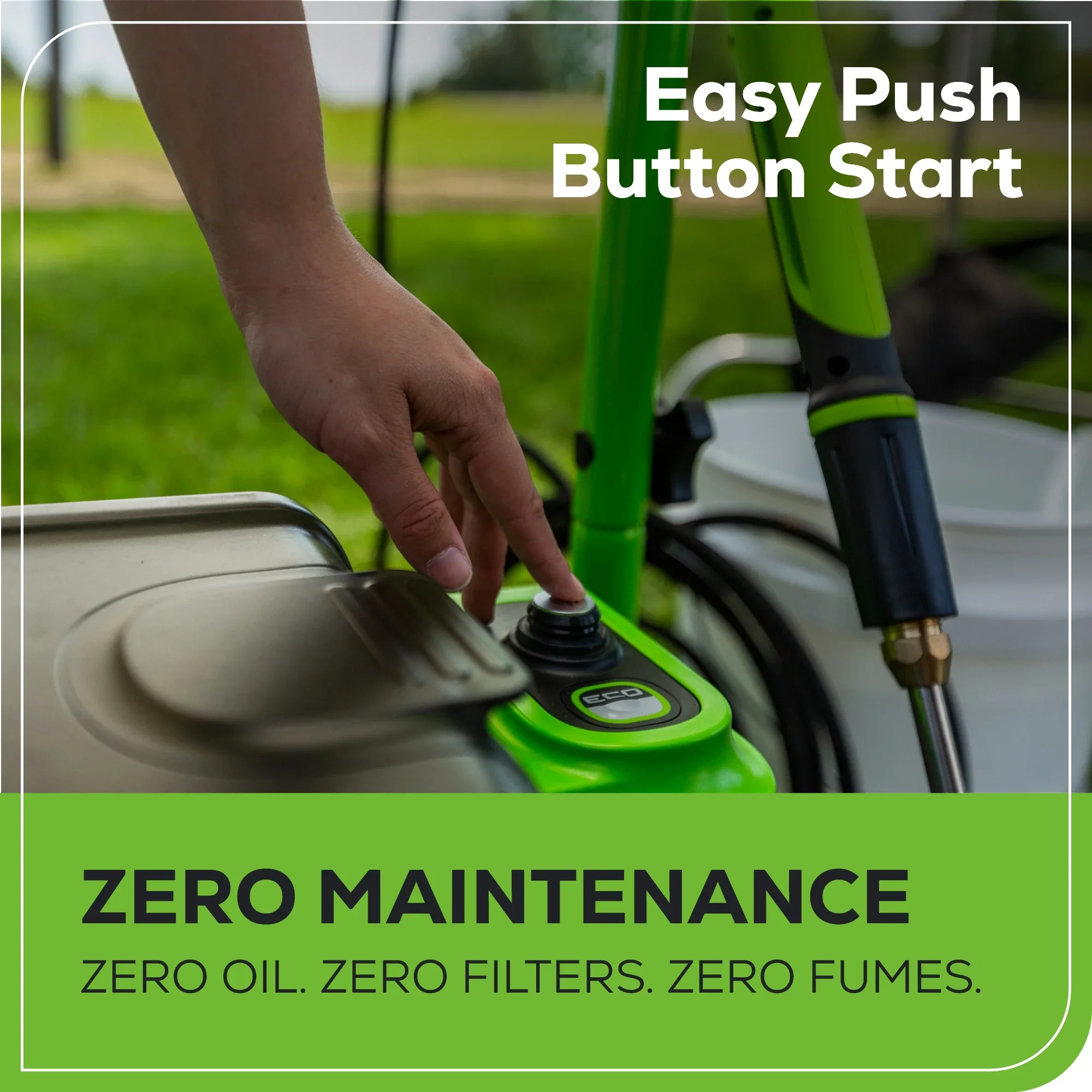 Greenworks PWC401 60V 3000PSI Dual Port Pressure Washer - Powers up easily and gets to work in no time. - Image 4