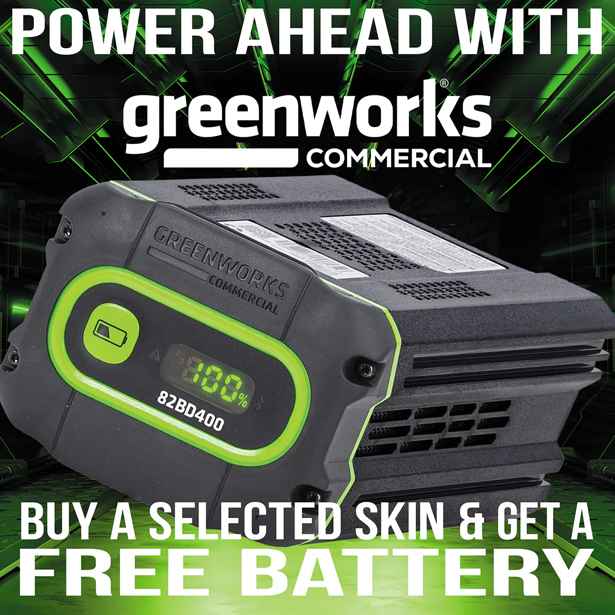 Greenworks 82PH62T 82V Telescopic Pole Hedge Trimmer [2301407AU] - Improved mobility and maximum reach. - Image 2