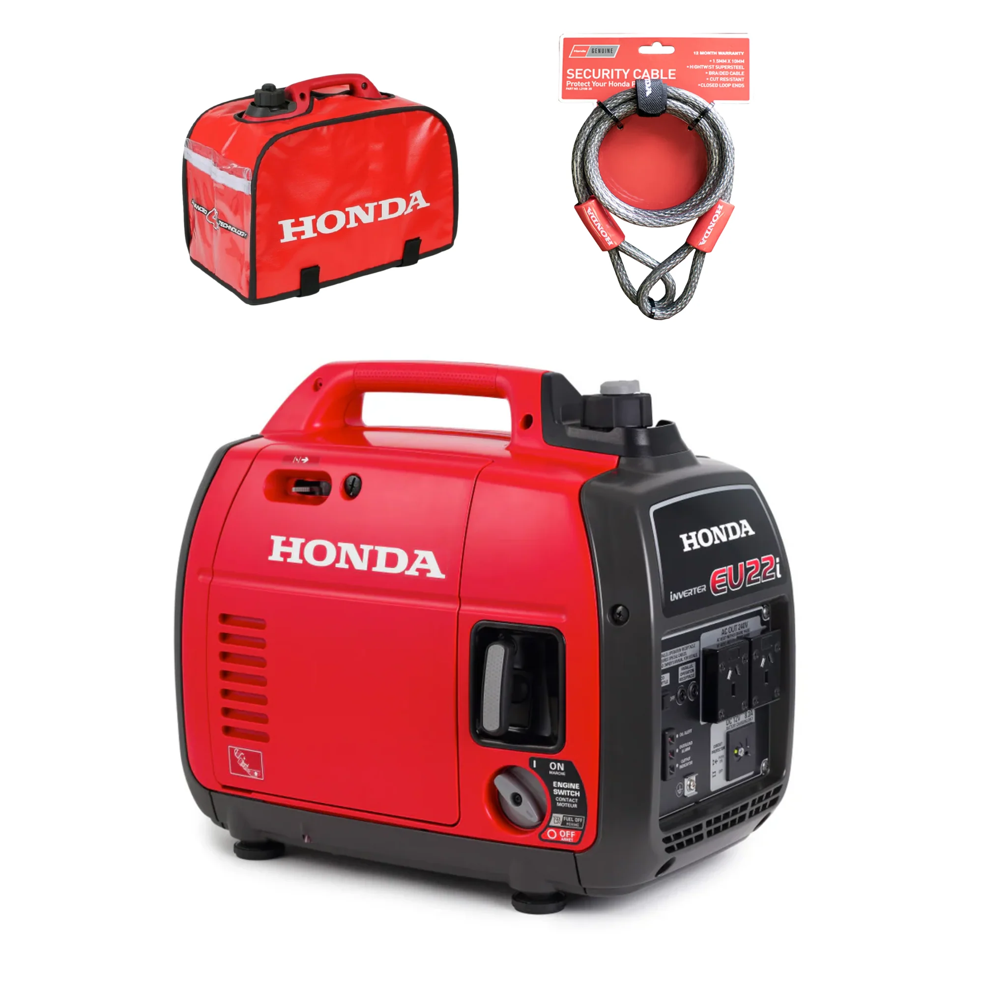Honda EU22i 2.2kVA Inverter Generator - Available in Multiple Combo Options! - Image 6