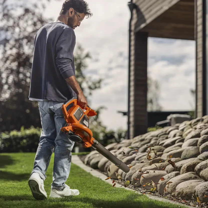 Husqvarna 120iBV Battery Blower Vac - Compact leaf blower that is easily changed to a leaf vacuum. - Image 6