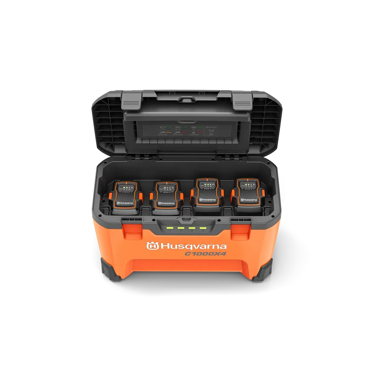 Husqvarna 40-C1000X4 Mutli-Bay Battery Charger - Efficient and smart high-power charging wherever you want. - Image 3