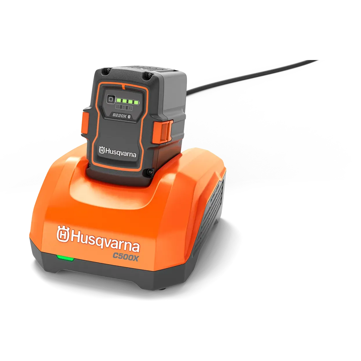 Husqvarna 40-C500X Charger - Efficient fast charger with 500W charging power and active cooling. - Image 2