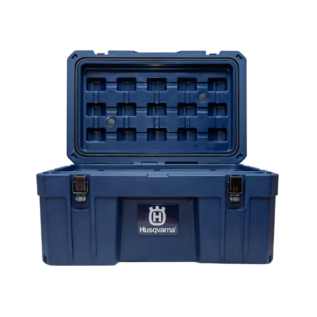 Husqvarna 76L Toolbox - UV stabilised, Water, dust and impact resistant, steel bottle opener! - Image 2