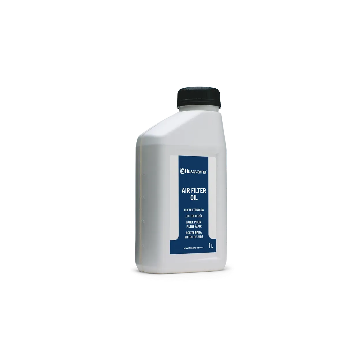 Husqvarna Air Filter Oil 1L - Provides optimal air flow and efficiently traps particles.