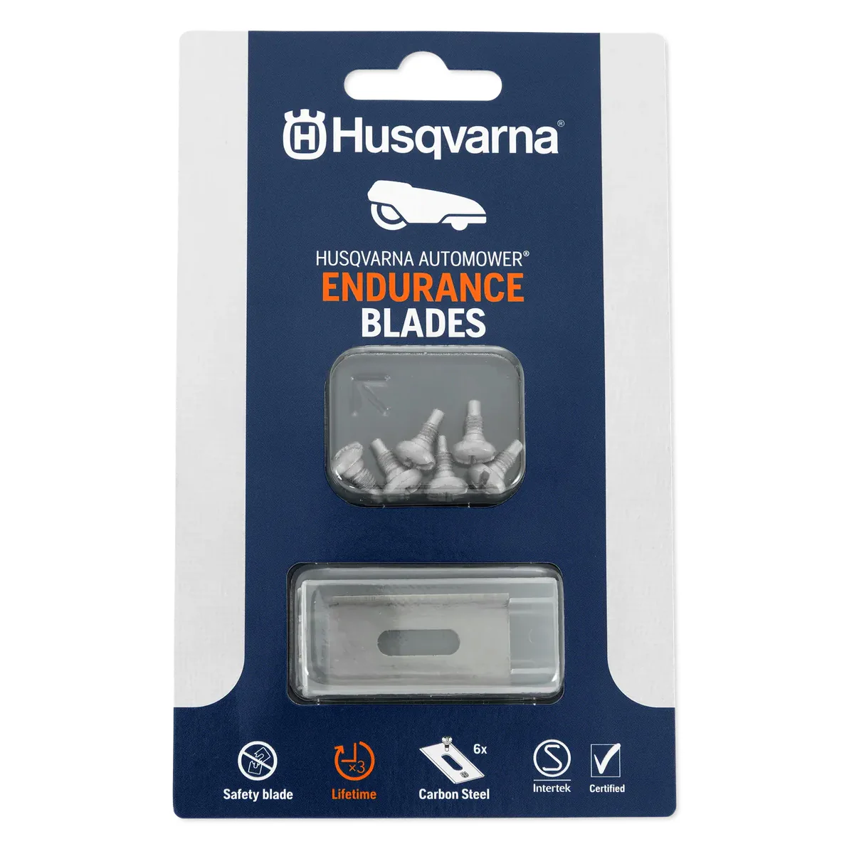 Husqvarna AM Endurance HSS Blades - high speed steel blades with softer core and hardened edges - pack of 6 - Image 2