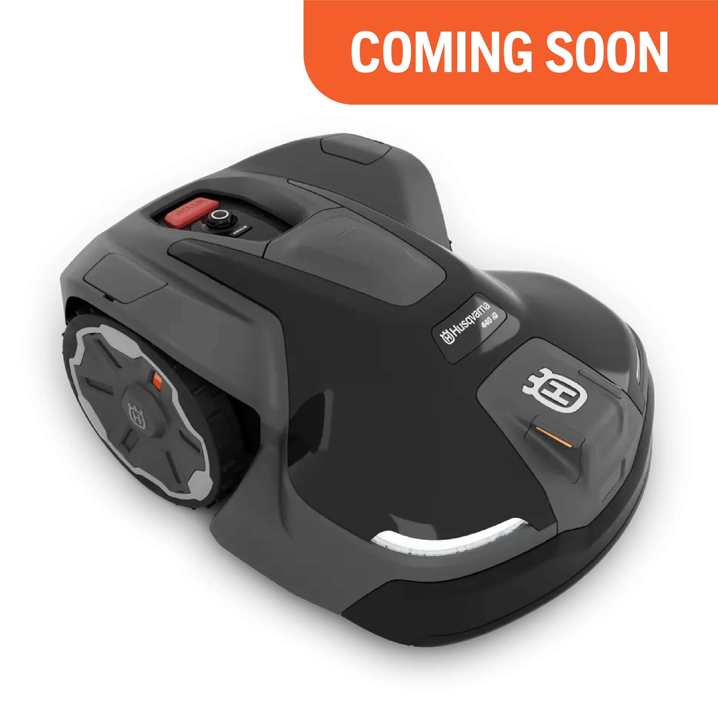 Husqvarna Automower® 440 iQ - Large lawn performance, effortlessly delivered – up to 2 acres / 8,000 m² capacity.