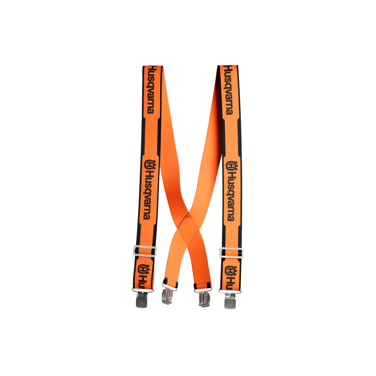 Husqvarna Braces (Metal Clips) - For use with chainsaw pants or chaps.