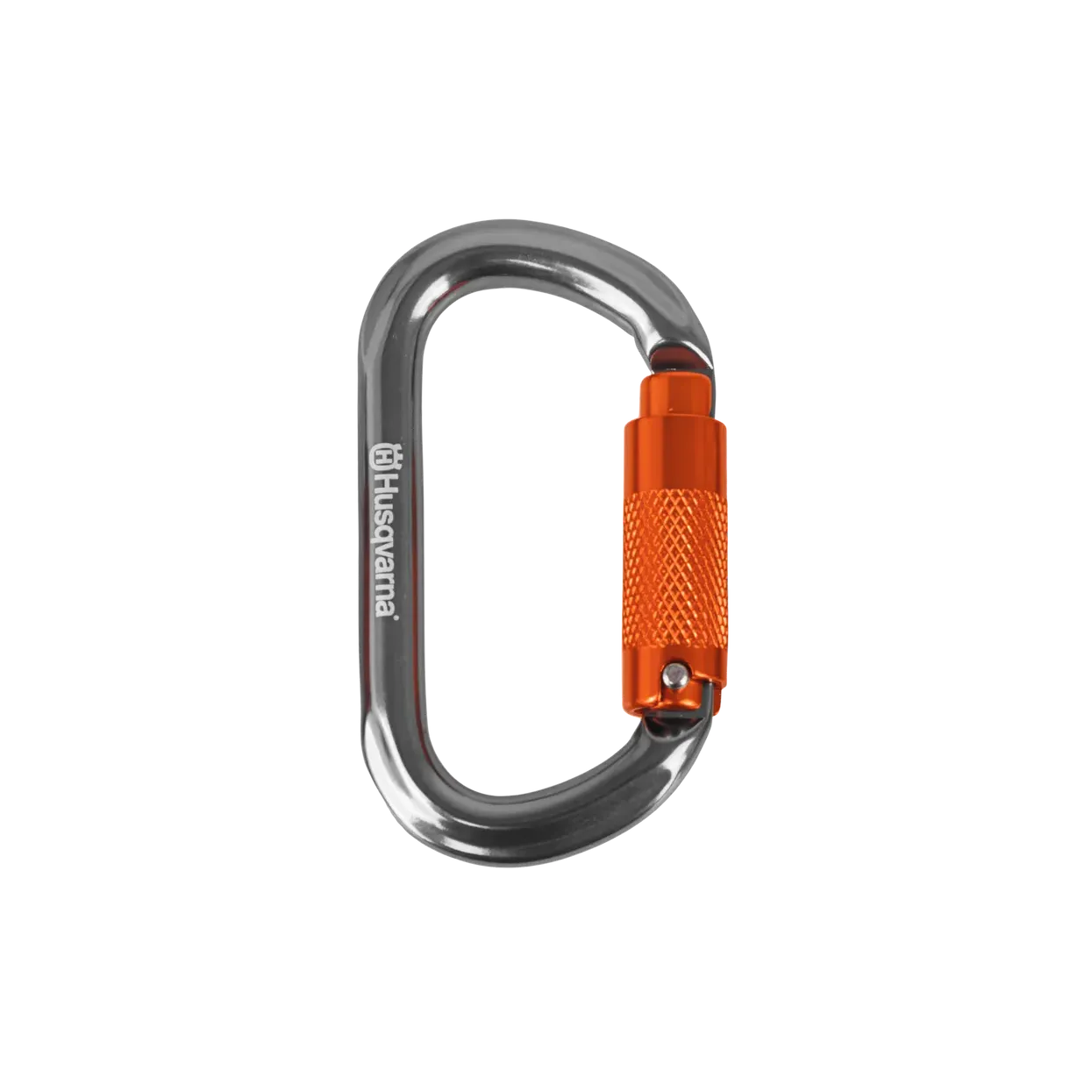 Husqvarna Carabiner - High-strength aluminium carabiner with triple lock.