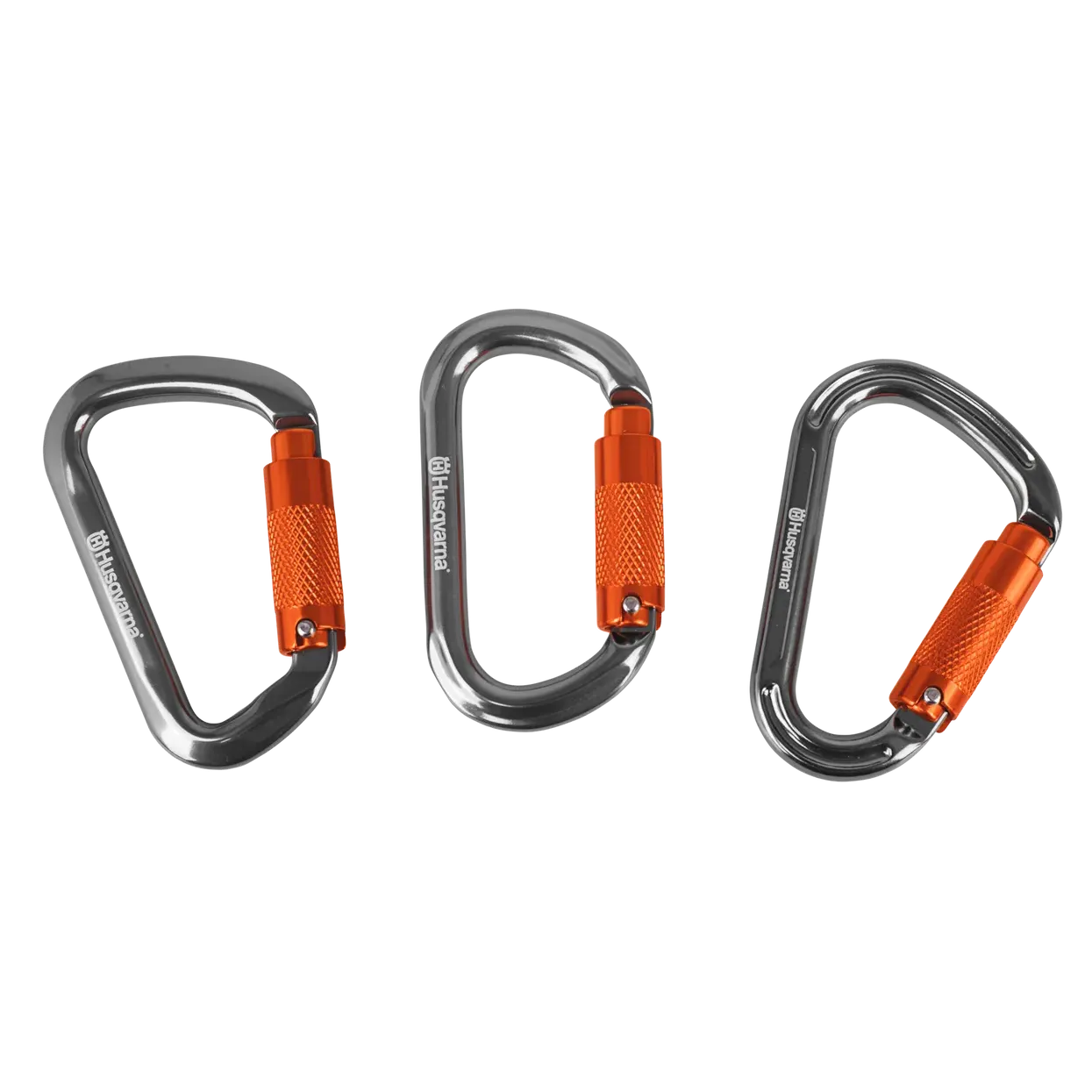 Husqvarna Carabiner - High-strength aluminium carabiner with triple lock. - Image 2