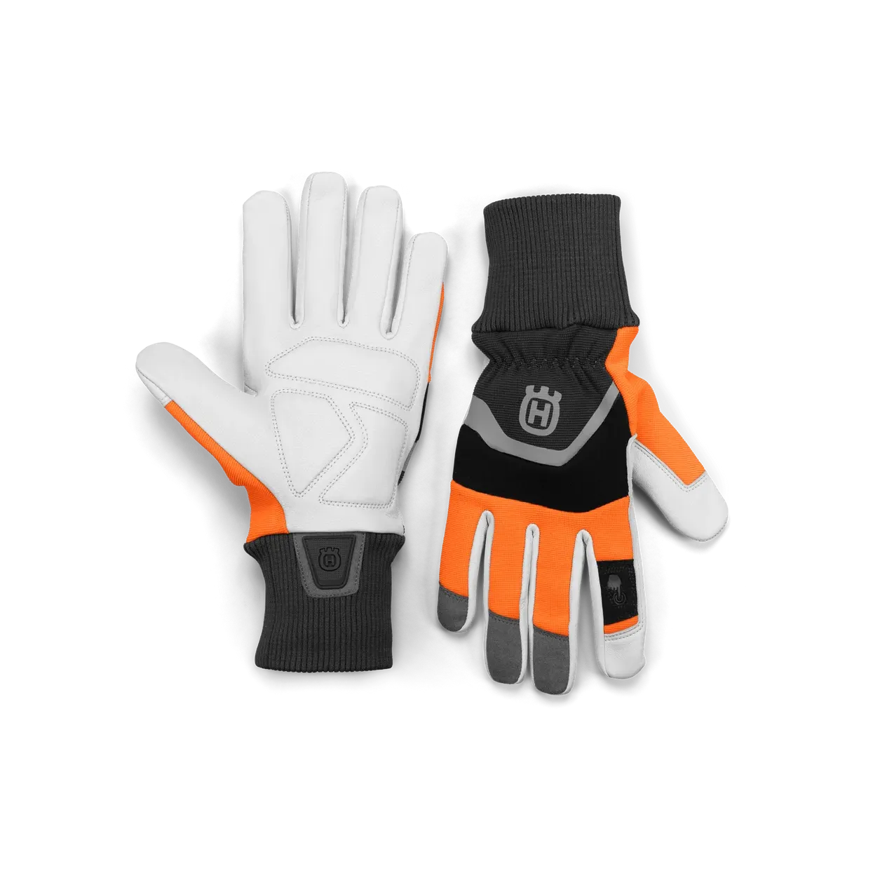 Husqvarna Functional Gloves - Leather gloves for forestry work.