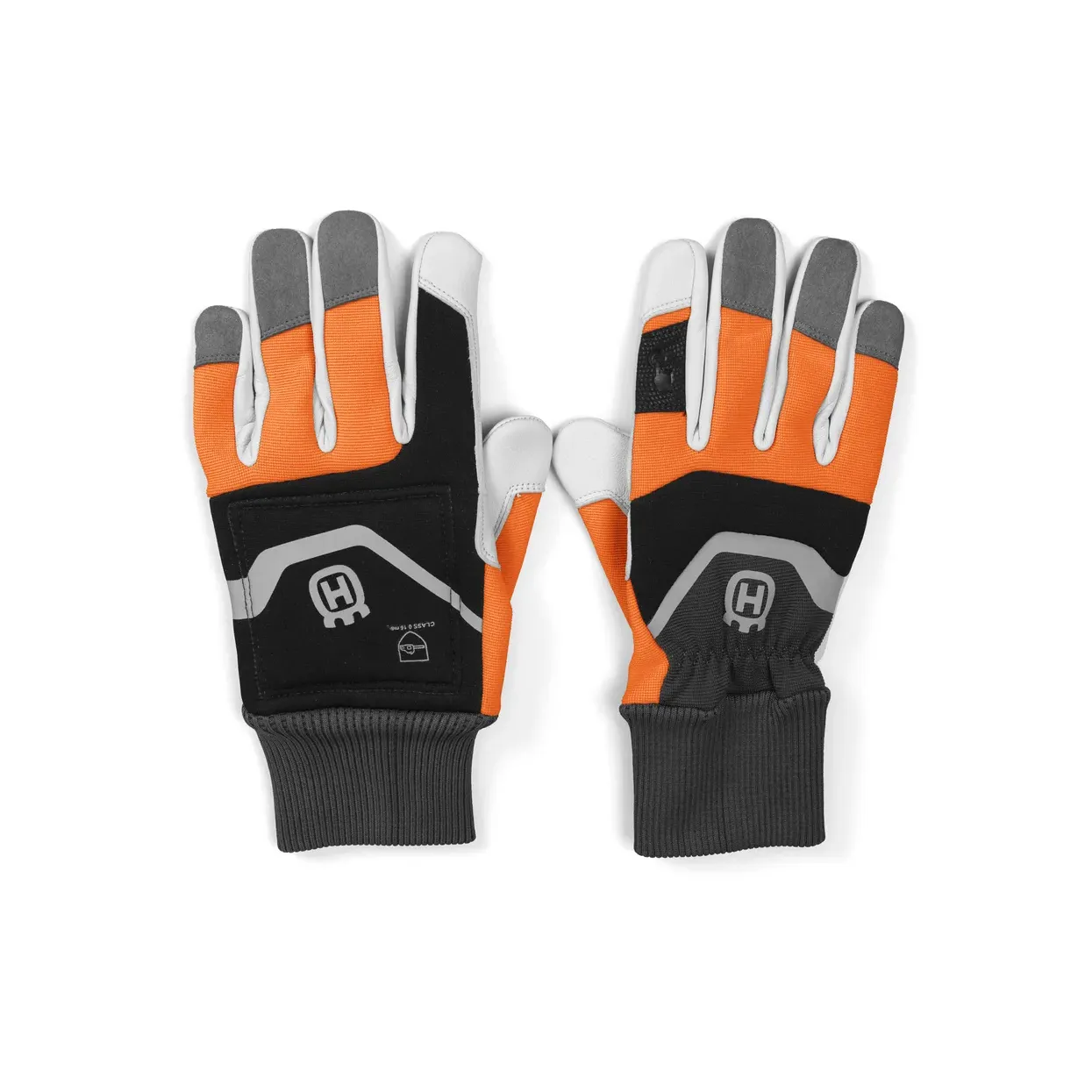 Husqvarna Functional with Saw Protection Gloves - Leather gloves for chainsaw use. - Image 2