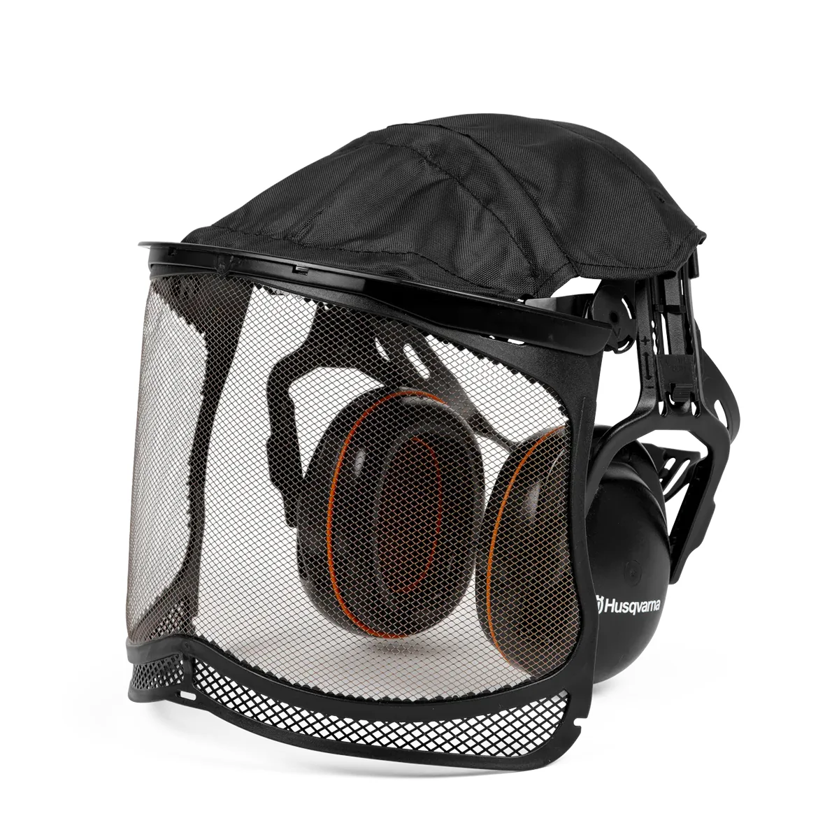 Husqvarna Garden Earmuffs with Perspex or Mesh Visor - Light and Comfortable - Image 2