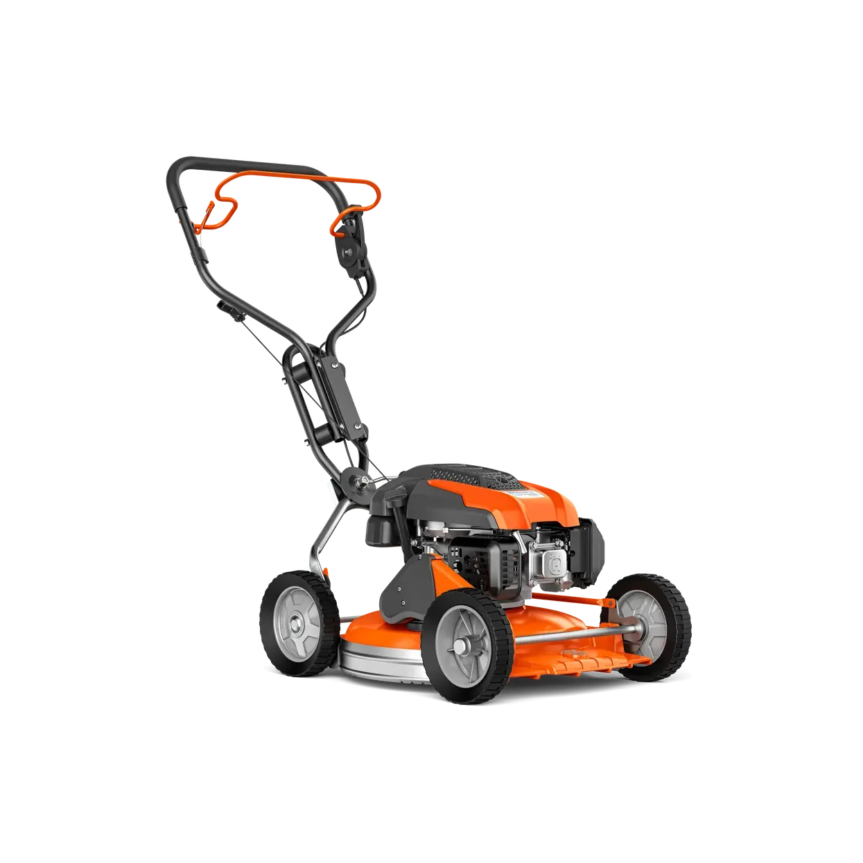 Husqvarna KLIPPO LB 548SQe Lawn Mower - A compact and dedicated BioClip® mower with front-wheel drive for commercial use.