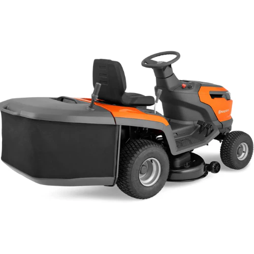 Husqvarna TC100i Battery Tractor - 38in cut, efficient collection system, fully electric, dual-pedal operation - Image 4