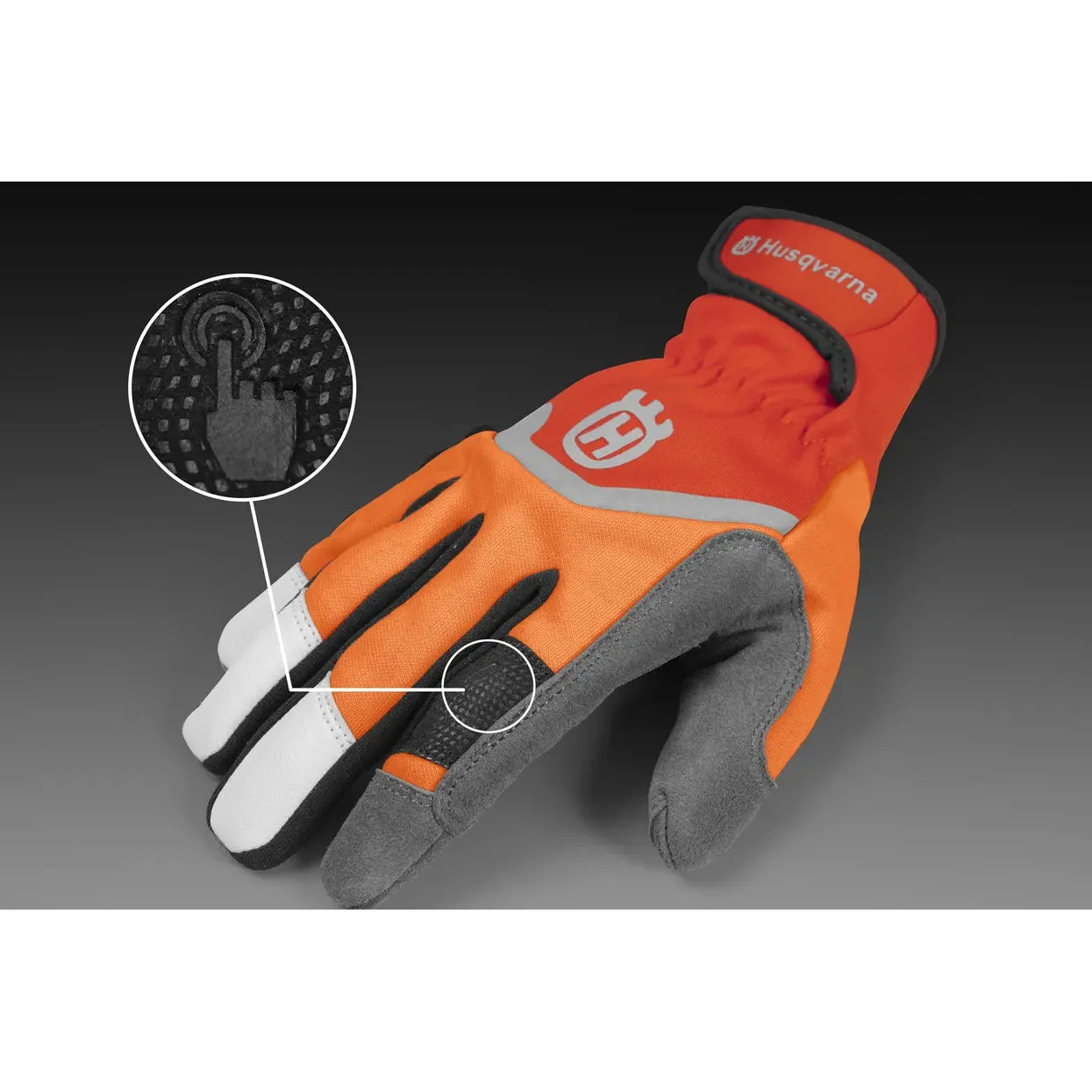 Husqvarna Technical Light Gloves - Thin leather gloves for professional use. - Image 2