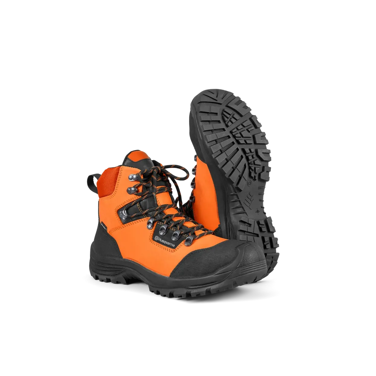 Husqvarna Technical Light Protective Leather Boots - Suitable for park and garden work in all weather conditions.