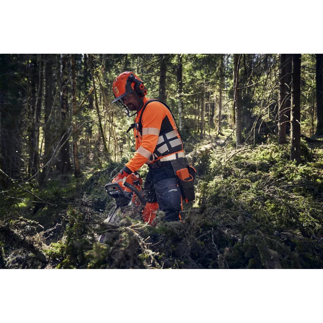 Husqvarna Technical Robust Trouser - High Durability, Robust Dyneema® fabric - Image 3