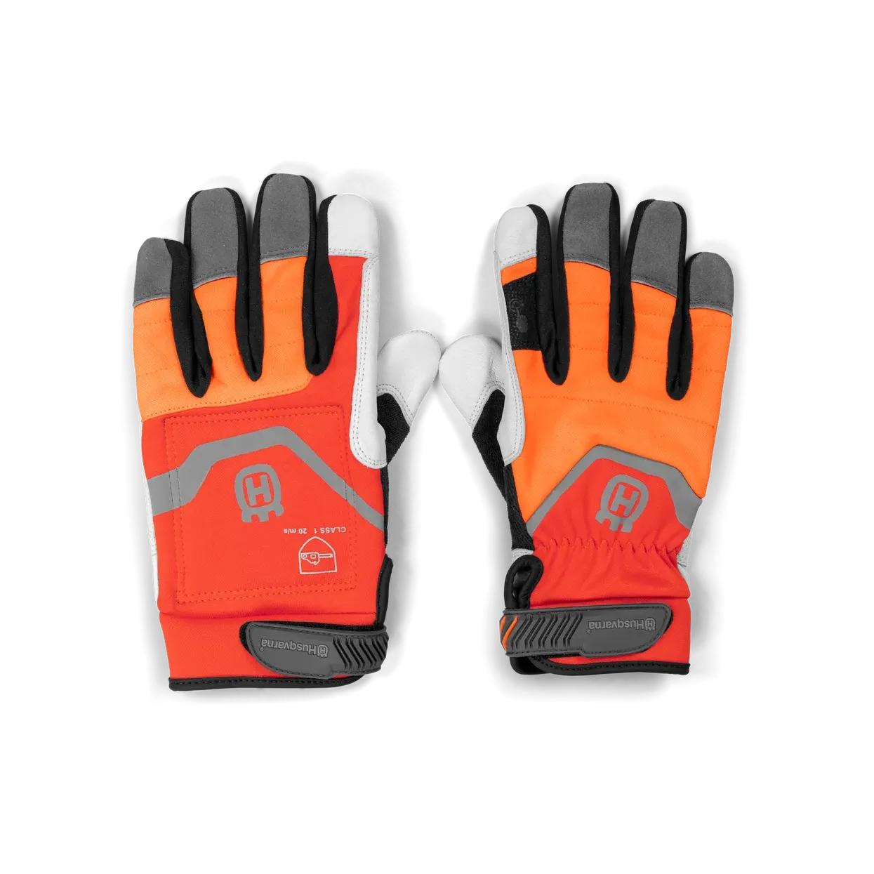 Husqvarna Technical with Saw Protection Gloves - Leather gloves for professional chainsaw work. - Image 2