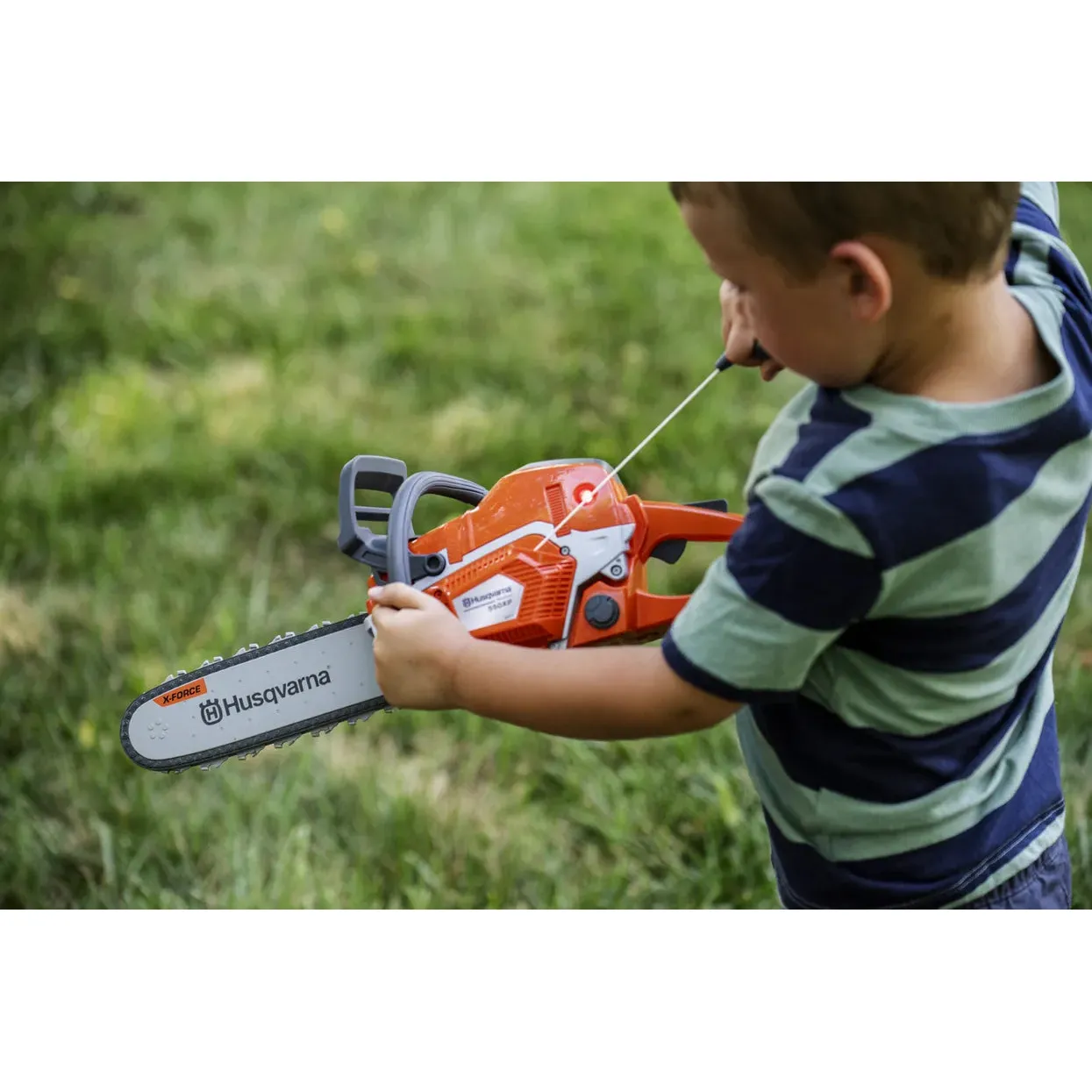 Husqvarna Toy Chainsaw - Batteries NOT Included - Image 3