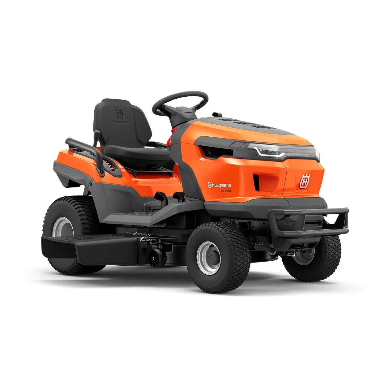 Husqvarna TS 220TD Garden Tractor - High performance mowing and comfort-enhancing features.