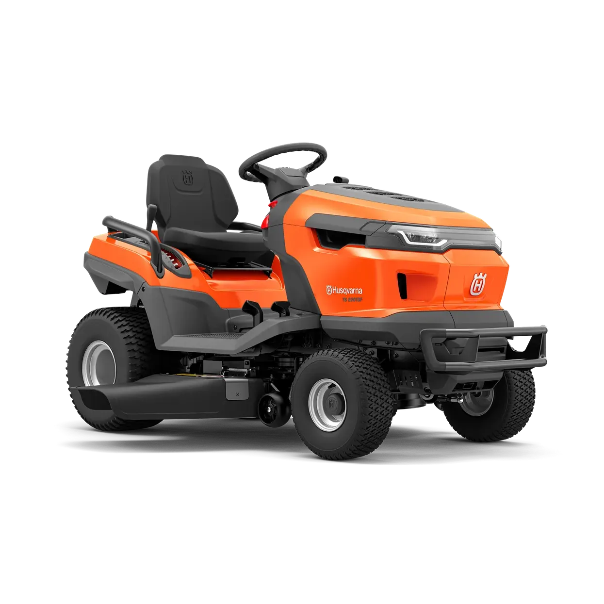 Husqvarna TS 220TDF Garden Tractor - High performance mowing with Clear Cut™ cutting deck.