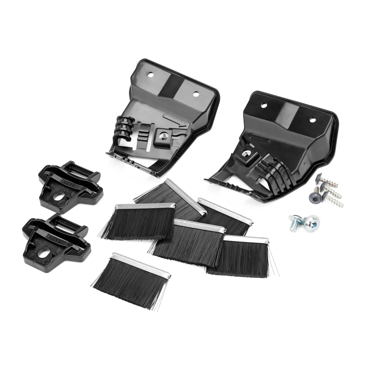 Husqvarna Wheel Brush Kit - Keeps the driving wheels clean to maintain good traction.